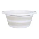 Kuchenland Таз складной, 10 л, пластик/резина, светло-серый, Foldaway