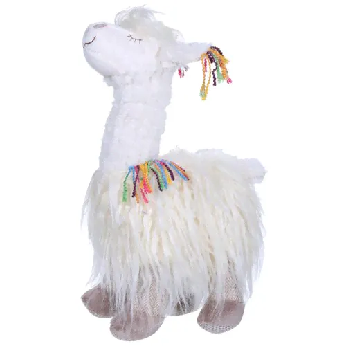 игрушка декоративная, 34 см, полиэстер, мягкая, лама, lama kuchenland