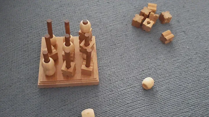 Крестики нолики из дерева в 3 Д = Tic Tac Toe aus Holz in 3D...