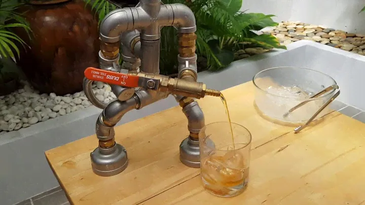 Barmen whiskey dispenser