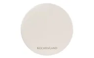 Подставка под кружку Kuchenland Minimalist 11 см, керамика/пробка, круглая, бежевая