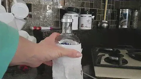 Как наполнить Бутылку с дозатором
