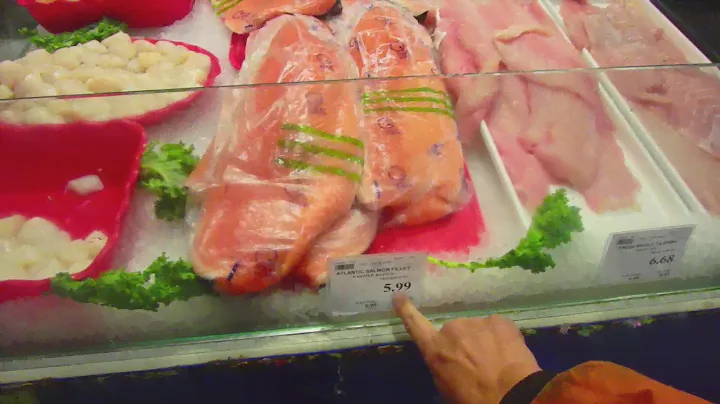 🔴 АМЕРИКА SEA Food 🔴 СВЕЖАЯ РЫБА АКУЛА КРЕВЕТКИ ЛОБСТЕРЫ недорого Restaurant Depot  Fl 11.11.2017