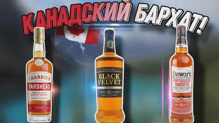 Обзор канадского виски Black Velvet и сравнение с шотландцами! Какой на вкус канадский бархат?