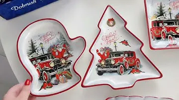 Новогодняя посуда зима 2023. Распаковка🥰😻