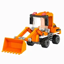 конструктор, 18 см, пластик, экскаватор, hobby kids kuchenland
