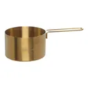 Мерная ложка 250 мл Kuchenland Device gold нержавеющая сталь