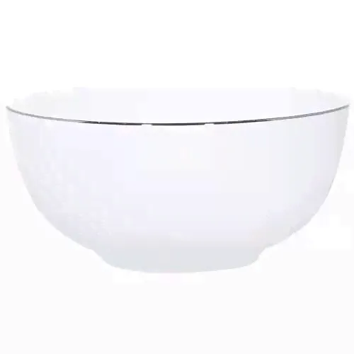 Салатник Kuchenland, 15 см, фарфор F, белый, Ideal silver